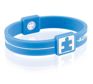 Everyone in attendance receives a FREE '"Autism Speaks" wristband sponsored by EFX USA & KD LUXE Jewelry