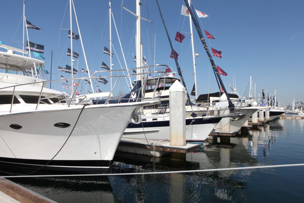 Lots of Yachts The Southern California Boat Show Sails Into San Pedro